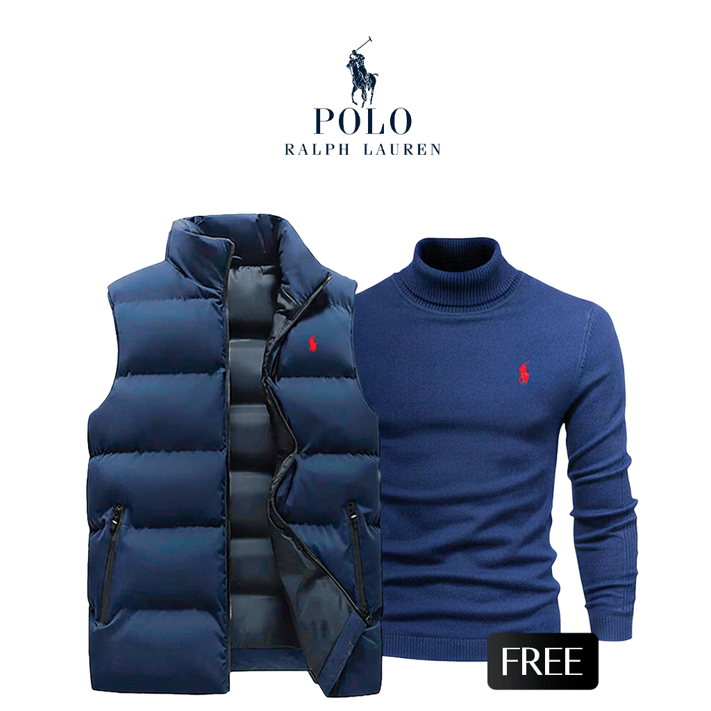 Buy 1 RL Vest, Get 1 RL Sweater Free – Double the Style, Zero Extra Cost