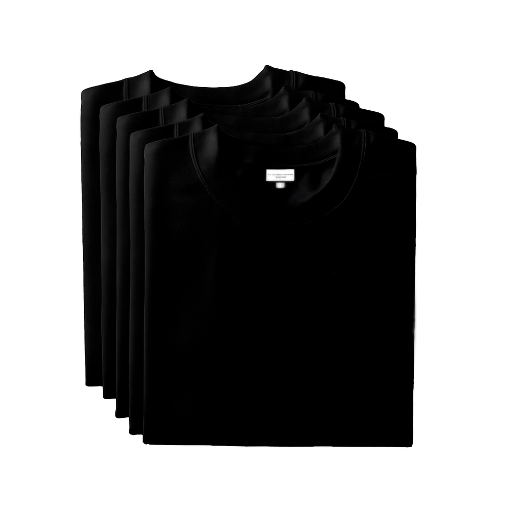 [BUY 1 GET 5] Premium T-Shirt Kit – Essential (5-Pack)